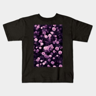 Beautiful Violet Flowers, for all those who love nature #83 Kids T-Shirt